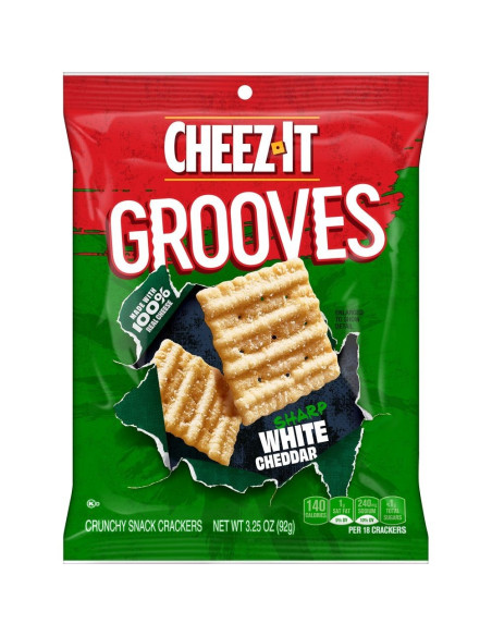 Cheez-It Grooves White Cheddar - My American Market
