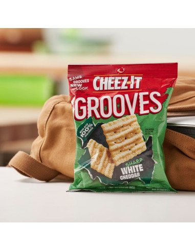 Cheez-It Grooves White Cheddar - My American Market