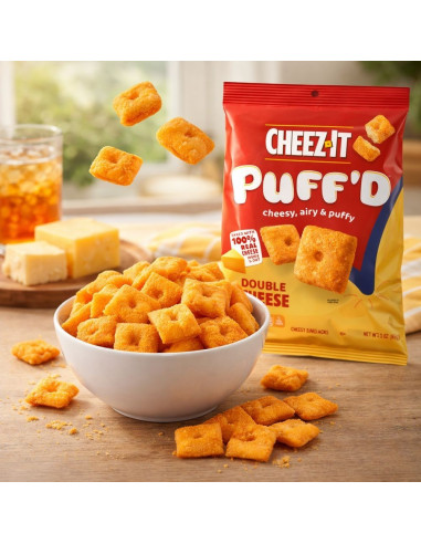 Cheez-It Puff'd Double Cheese - My American Market