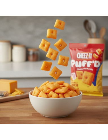 Cheez-It Puff'd Double Cheese - My American Market