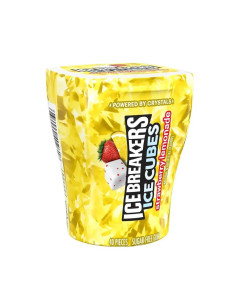 Ice Breakers Gum Ice Cubes Strawberry Lemonade - My American Market