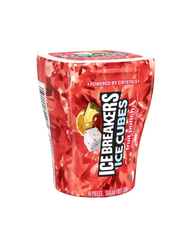 Ice Breakers Gum Ice Cubes Fruit Punch - My American Market
