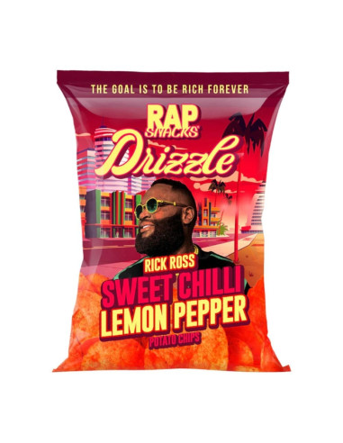 Rap Snacks Rick Ross Pimienta de limón y chile dulce - My American Market