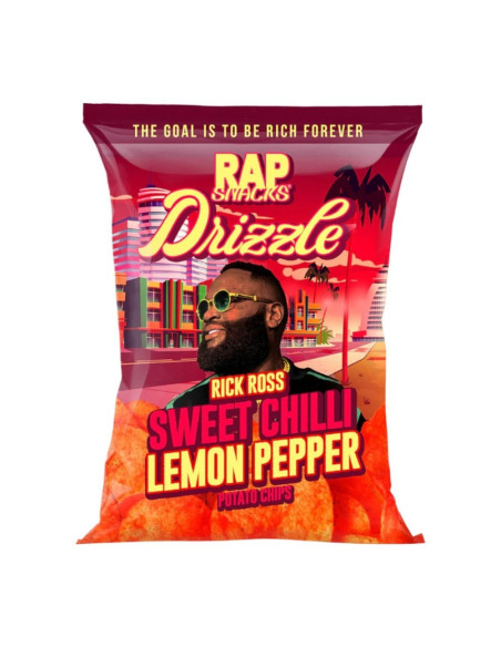 Rap Snacks Rick Ross Sweet Chilli Lemon Pepper - My American Market