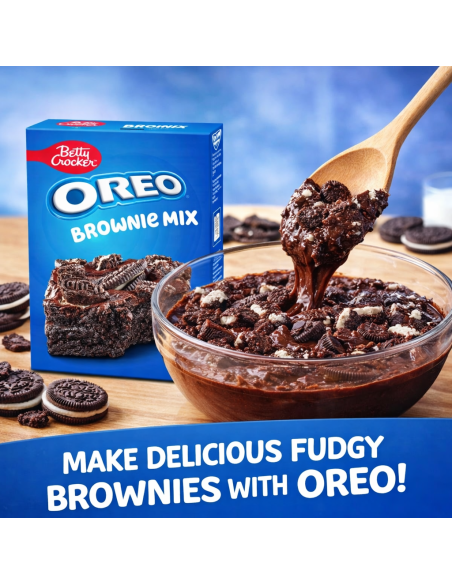 Betty Crocker Brownie Mix Oreo - My American Market