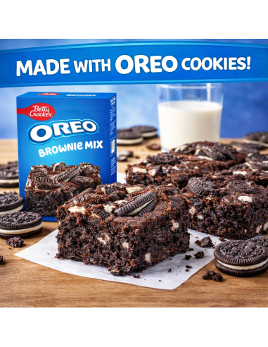 Betty Crocker Brownie Mix Oreo - My American Market