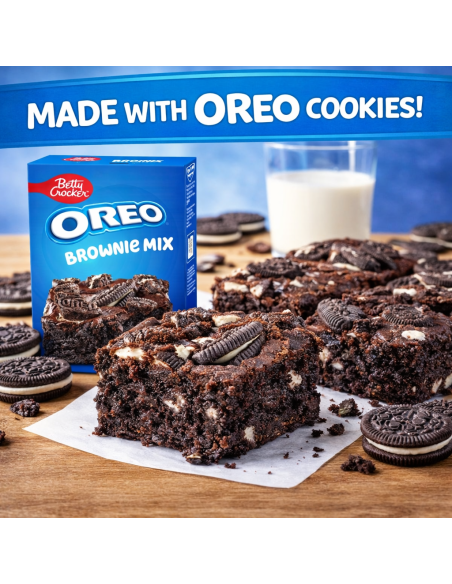 Betty Crocker - Brownie Mix Oreo (preparato per brownie agli Oreo) - My American Market