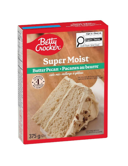 Betty Crocker Super Moist Butter Pecan Cake Mix - My American Market