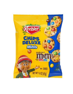 Biscotti Keebler Chips Deluxe Bite Size M&M's Minis 45g - My American Market