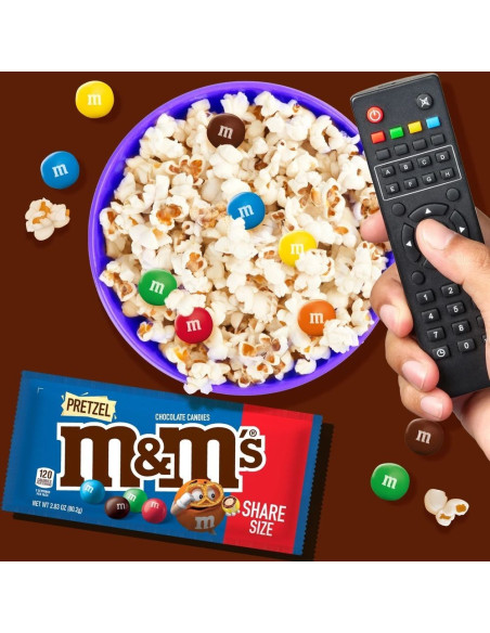 Tamaño para compartir de M&M's Pretzel - My American Market
