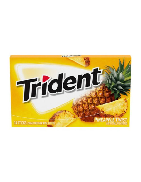 Gomma Trident Gum Ananas Twist - My American Market