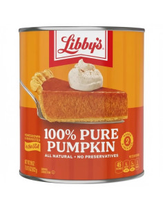 Libby's - Pumpkin Purée de Citrouille (purée de potiron pour pâtisserie) - My American Market
