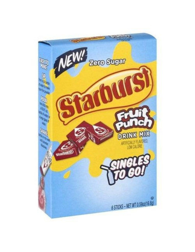 Starburst Singles To Go! Fruit Punch - My American Market