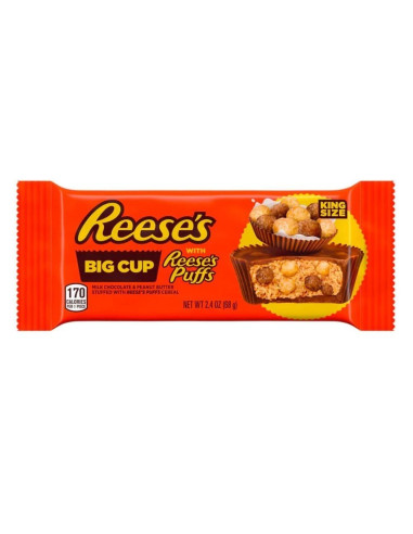 Reese's Big Cup with Reese's Puffs King Size - My American Market