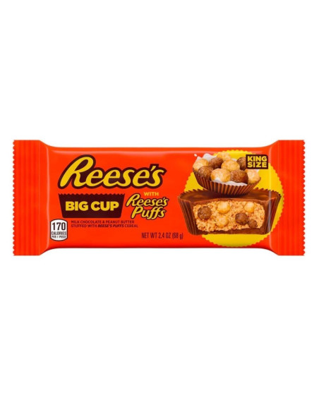 Reese's Big Cup with Reese's Puffs King Size - My American Market