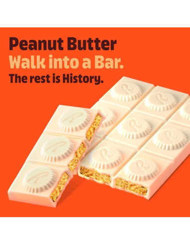 Reese's Peanut Butter Bar White - My American Market