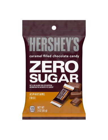 Hershey's Chocolate with Caramel Zero Sugar - My American Market