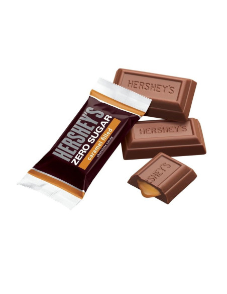 Chocolate Hershey's con caramelo sin azúcar - My American Market