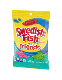 Swedish Fish y amigos 288 g - My American Market
