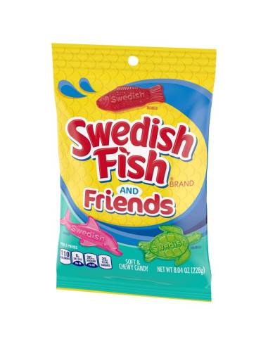 Swedish Fish y amigos 288 g - My American Market