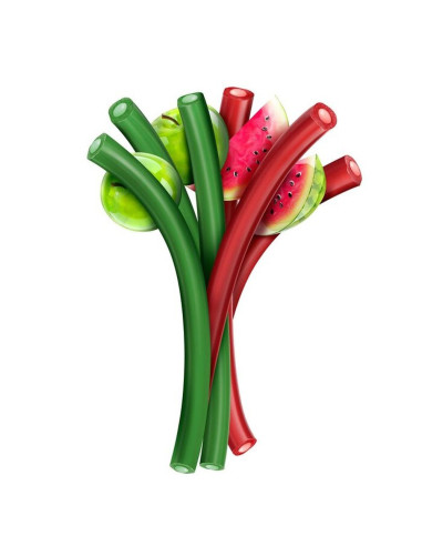 Jolly Rancher Ropes Watermelon & Green Apple - My American Market