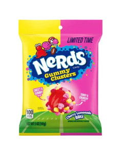 Nerds Gummy Clusters Cherry Lemonade Blitz 141g - My American Market
