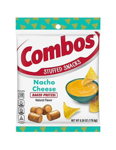 Combos Nachos al forno con pretzel e formaggio 179 g - My American Market