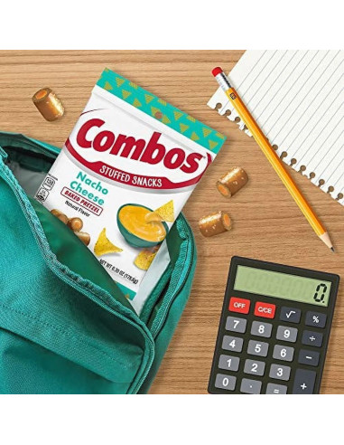 Combos Pretzel Horneado Nacho Queso 179g - My American Market