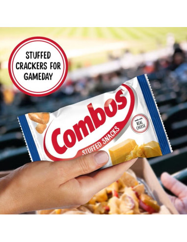 Combos de galletas horneadas con queso cheddar - My American Market