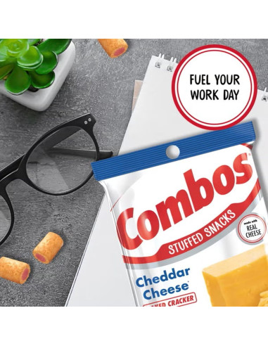 Combos Baked Cracker Cheddar Cheese 179g - My American Market