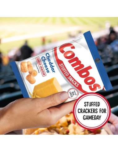 Combos Baked Cracker Cheddar Cheese 179g - My American Market