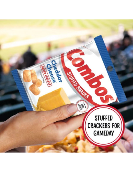Combos Baked Cracker Cheddar Cheese 179g - My American Market