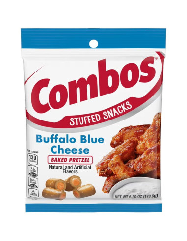 Combos Baked Pretzel Buffalo Blue Cheese 179g - My American Market