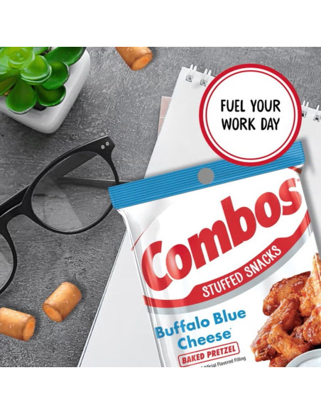 Combos Baked Pretzel Buffalo Blue Cheese 179g - My American Market
