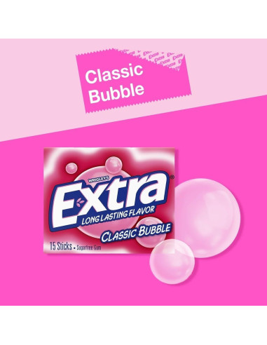 Gomma da masticare Extra Classic Bubble - My American Market