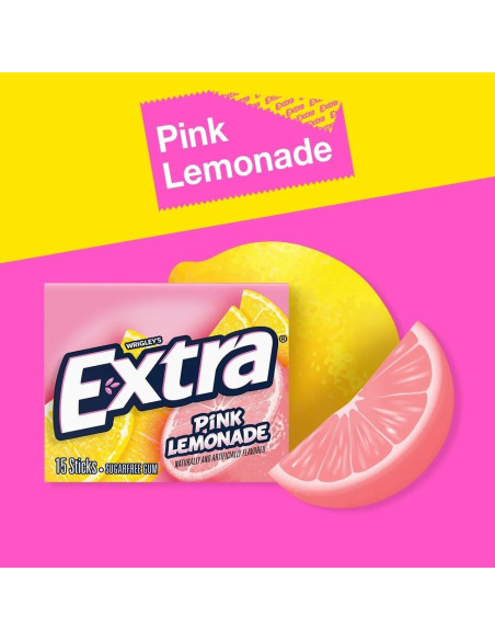 Limonata rosa extra gum - My American Market