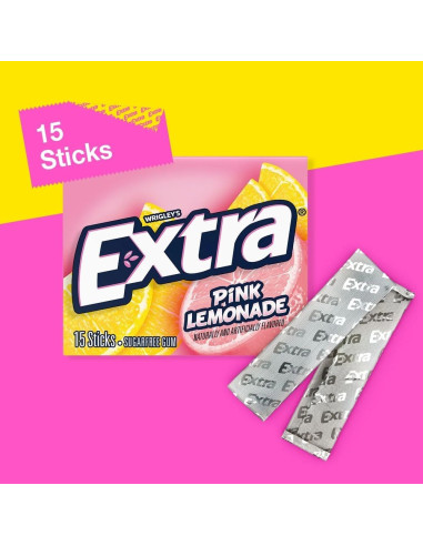 Extra Gum Pink Lemonade - My American Market