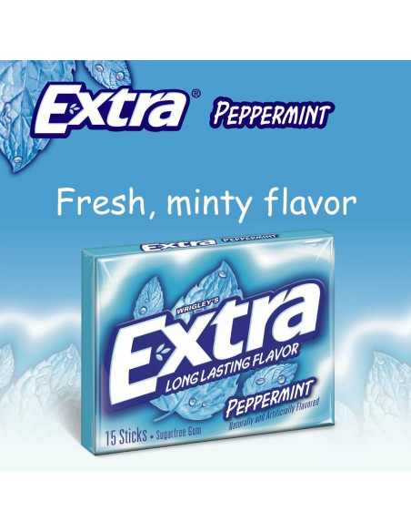 Chicle Extra de Menta - My American Market