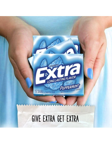 Chicle Extra de Menta - My American Market