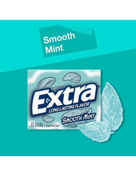 Gomma Extra Smooth Menta - My American Market