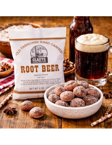 Claeys Hard Candies Root Beer - My American Market