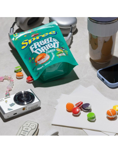 Spree - Freeze Dried Candy (bonbons Spree lyophilisés, ultra croustillants) - My American Market