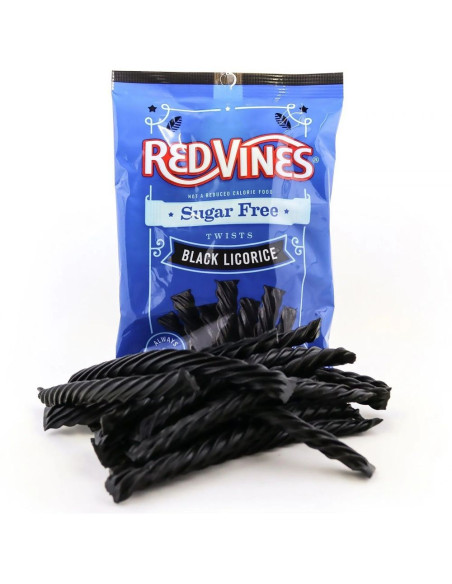 Regaliz negro sin azúcar Red Vines - My American Market