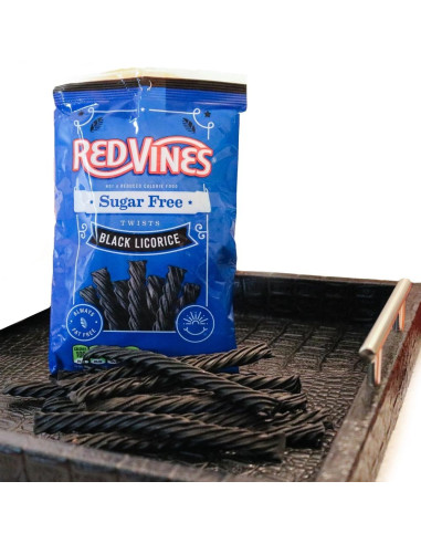 Liquirizia nera senza zucchero Red Vines - My American Market