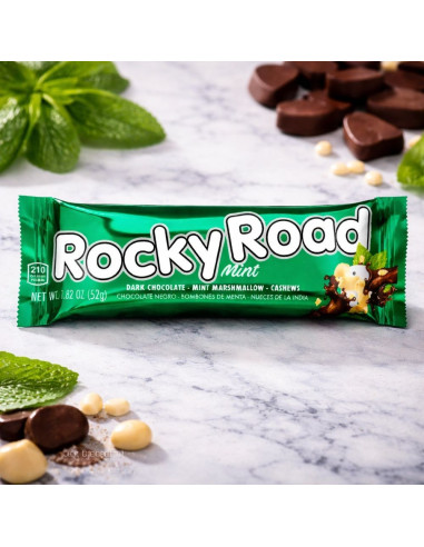 Annabelle's - Rocky Road Mint (barretta al cioccolato marshmallow-menta) - My American Market