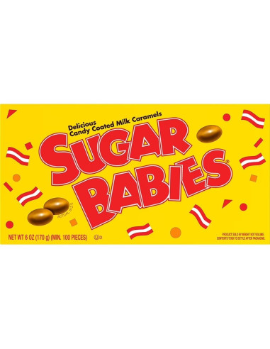 Tootsie - Sugar Babies, petits caramels tendres à mâcher - My American Market