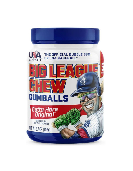 Big League Chew Gumballs 105g - My American Market