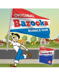 Bazooka Bubble Gum Original 6 Pack - My American Market 2