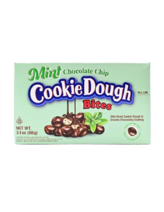Mint Chocolate Chip Cookie Dough Bites - My American Market