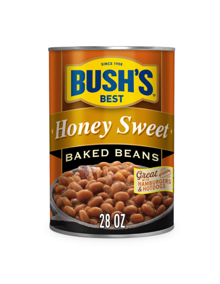 Bush's Best - Honey Sweet Baked Beans (fagioli stufati al miele) - My American Market